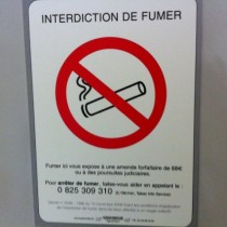 Interdiction de fumer  ©AtouSante